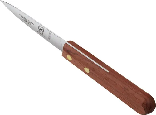 Vista 3 de Mercer Culinary Praxis - Cuchillo de pelar con mango de palisandro, 3 pulgadas, madera