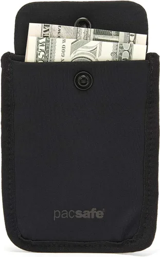 Vista 5 de Pacsafe Coversafe S25 - Funda para sujetador secreto antirrobo, Negro -, Coversafe S25 - Bolsa oculta para sujetador de viaje para mujer, lavable
