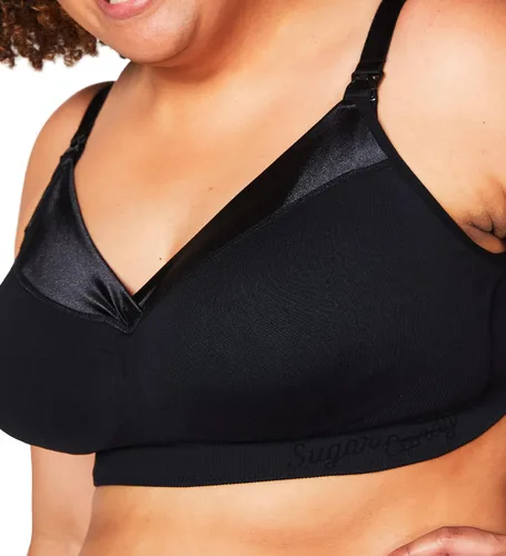 Vista 4 de Posh Womens Maternity Nursing Seamless Bra Nursing Sleep Bra for G-K USF-H UK Cups