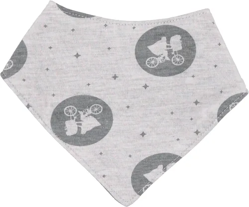 Vista 2 de Happy Threads E.T. the Extra-Terrestrial - Body de manga corta para niños, pantalones de correr y bufanda, babero