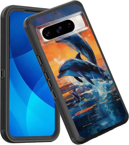 Vista 17 de Funda para Pixel 7a, a prueba de golpes, 3 capas, protección de cuerpo completo, resistente, de alto impacto, para Google Pixel 7a de 6.1 pulgadas