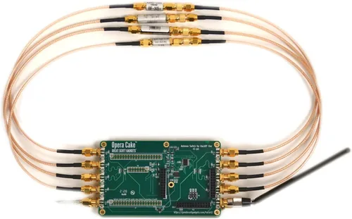 Vista 3 de Great Scott Gadgets Opera Cake – Placa complementaria de conmutación de antena para HackRF One y otras radios definidas por software
