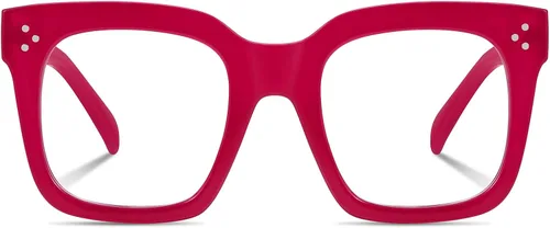 Vista 13 de Ovresized Blue Light Blocking Glasses for Women Men Square Computer TV Eyeglasses