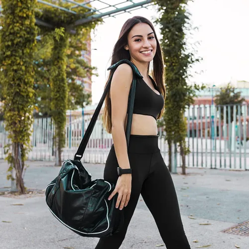 Vista 2 de yeuG Paquete de 7 leggings de cintura alta para mujer, control de abdomen, pantalones de yoga suaves negros para uso diario, regalos para mujer