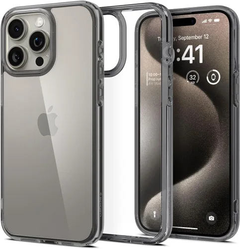 Vista 74 de Spigen Funda para iPhone 12 Mini, ultra híbrida, sin anillo magnético, antiamarilleo, transparente