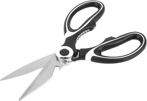 Vista 5 de Tijeras multifuncionales, acero inoxidable resistente al óxido con superficie lisa para el hogar, cocina, hogar