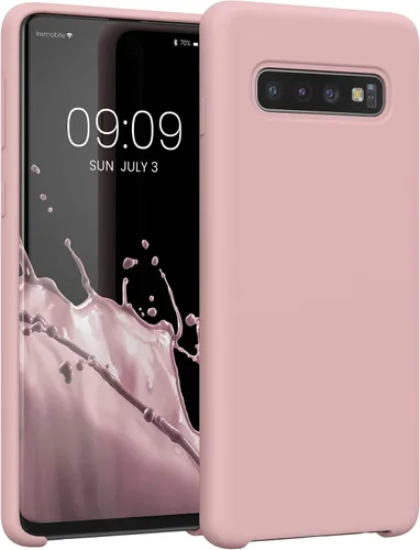Vista 233 de kwmobile Funda compatible con Samsung Galaxy S9 - Funda de silicona TPU con acabado suave - Blue Reef