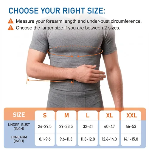 Vista 8 de Comforband Duluxe - Cabestrillo para hombro con eslinga ajustable para el brazo – Cabestrillo médico con correas ajustables para el hombro