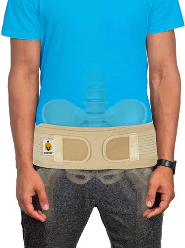 Vista 2 de Sparthos Sacroiliac Si - Cinturón de cadera [talla XL/XXL - beige] Cadera [pierna derecha]