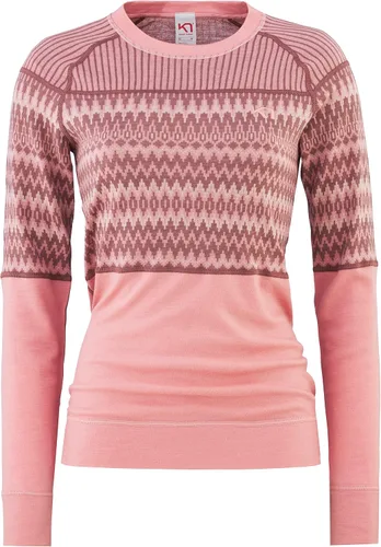 Vista 3 de Kari Traa Silja - Camiseta térmica de manga larga para mujer, 100 % lana merina