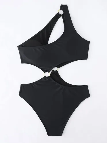 Vista 3 de Benfoly Traje de baño sexy de una pieza traje de baño de corte alto para mujer Monokini