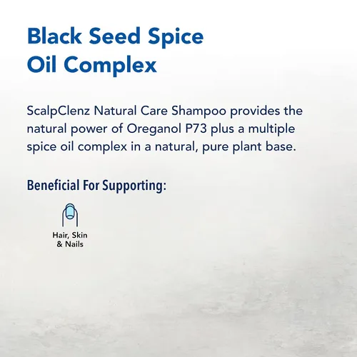 Vista 3 de NORTH AMERICAN HERB & SPICE ScalpClenz Champú – 8 onzas líquidas – Fórmula de renovación de aceite de semilla negra – Apoyo para el cabello