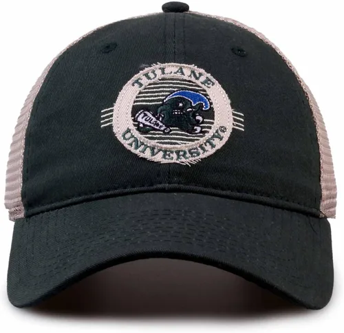 Vista 9 de The Game NCAA Snapback - Parche de malla - Comodidad clásica - Tamaño ajustable - Deja que todos sepan a qué equipo apoyas School seal patch with