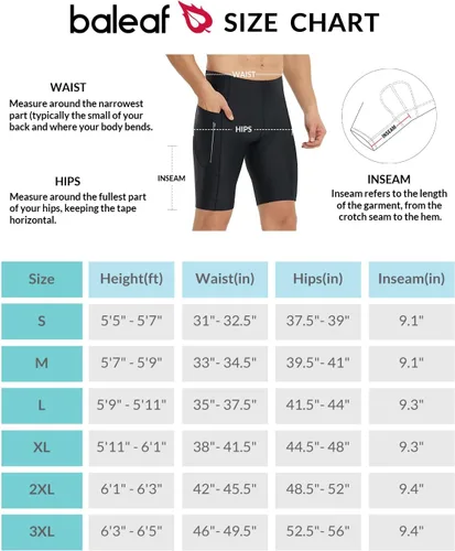 Vista 7 de BALEAF Pantalones cortos de ciclismo acolchados de licra para ciclismo de carretera MTB con bolsillos acolchados con cremallera UPF 50+