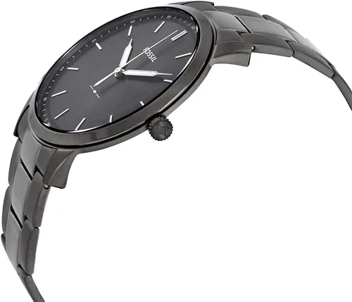 Vista 4 de Fossil - Reloj casual de cuarzo minimalista de acero inoxidable y delgado para hombre