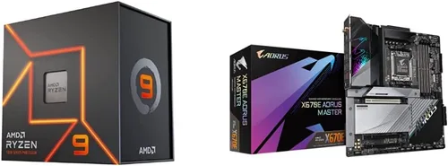 Vista 5 de AMD Ryzen 9 7900X + GIGABYTE B650 AORUS ELITE AX placa base