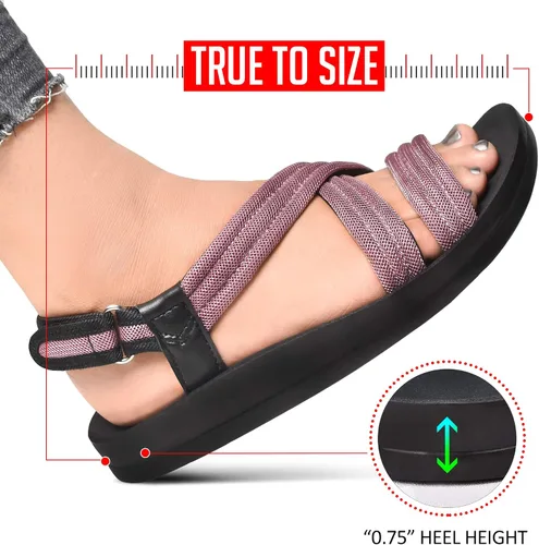 Vista 9 de AEROTHOTIC Sandalias Hadal con soporte de arco para mujer