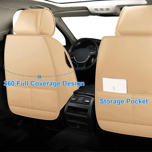 Vista 6 de Fundas de asiento de automóvil de ajuste universal para vehículos de 5 asientos, cobertura completa, protector de asiento para Camry Corolla RAV4