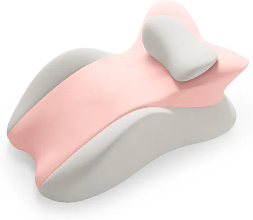 Vista 15 de MIFXIN Almohada de cuña de espuma viscoelástica para adultos, almohada propensa a dormir, soporte ergonómico para dolor de espalda y sentarse, Negro