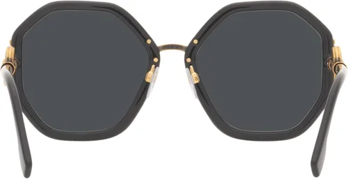 Vista 4 de Versace Gafas de sol para mujer marco negro lentes gris oscuro 2362in