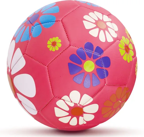 Vista 8 de Soccer Balls Size 3 for Girls Soccer Ball for Kids Aged 4-6 6-8 Beginners Outdoors Sports Ball Recreation Playing Ball Birthday Christmas Back to