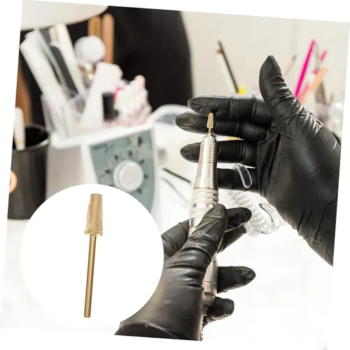 Vista 5 de Beavorty 2pcs Nail Art Drill Machine Nail Drill Multi-Purpose Grinding Head Glass Plastic Metal