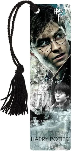 Vista 3 de Harry Potter - Dobby The House Elf - Marcapáginas brillante con borla para regalar y coleccionar, USBMP743 Slim bookmark Vivid printed design