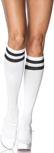 Vista 4 de Leg Avenue Women's Knee High Socks for Women Knee High Stockings Negro