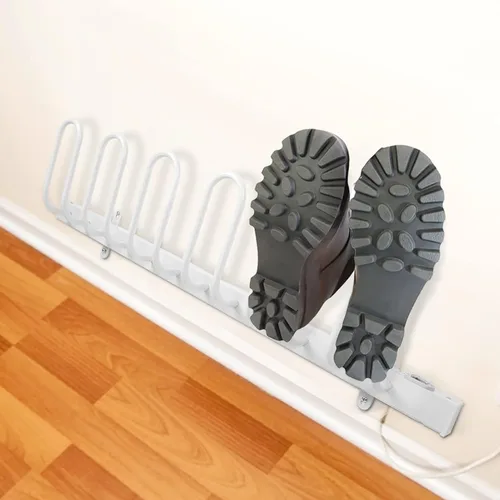 Vista 5 de Secador de zapatos eléctrico para zapatos Tendedero de secado montado en la pared Calefacción eléctrica Zapatos para el hogar Secadora de zapatos