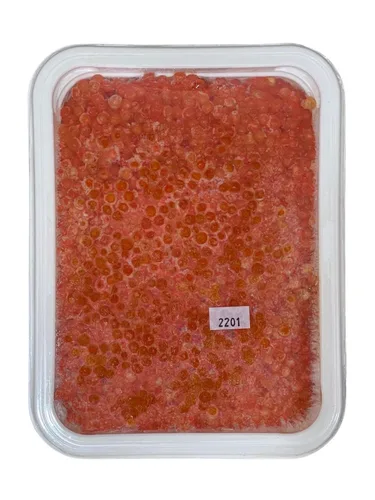 Vista 5 de Caviar Rojo Salmón, Huevas Chum Premium 2.2 lb 35.27 oz