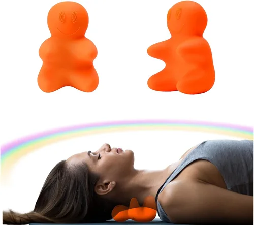 Vista 4 de LittleMum Trigger Point Massager Dolly, Neuralgia Occipital de Liberación Miofascial, Dolor de Cuello y Hombros,Dolor de cabeza por tensión, ATM