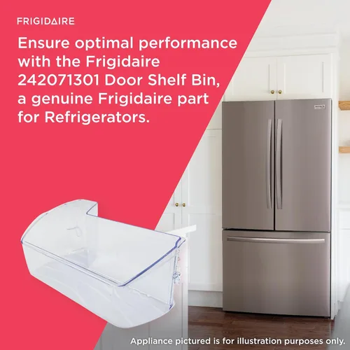 Vista 4 de Frigidaire 242071301 - Contenedor de puerta para refrigeradores, transparente