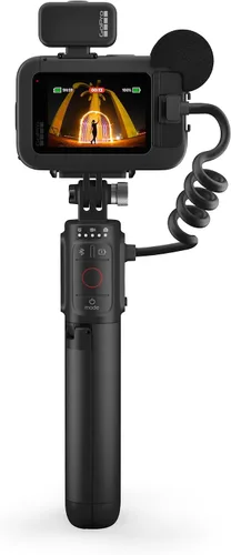 Vista 3 de GoPro HERO13 Black Creator Edition - Incluye HERO13 Black, Volta (empuñadura de batería, trípode, control remoto), Media Mod, Light Mod, Batería