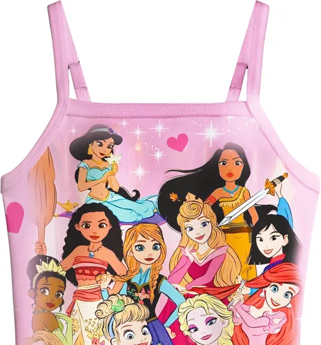 Vista 2 de Yannie Traje de baño de princesa de una pieza para niñas con sombrero