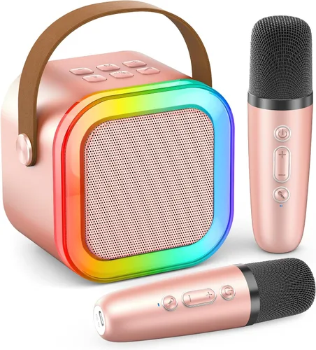 Vista 19 de Mini máquina de karaoke para niños y adultos, 2026, los mejores regalos de cumpleaños para niñas y niños de 3, 4, 5, 6, 7, 8 años, juguetes