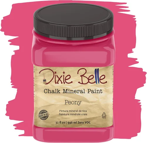 Vista 81 de Pintura para muebles con acabado de tiza Dixie Belle Paint Company - Amatista (4oz) - Pintura mineral de tiza chic púrpura profundo mate