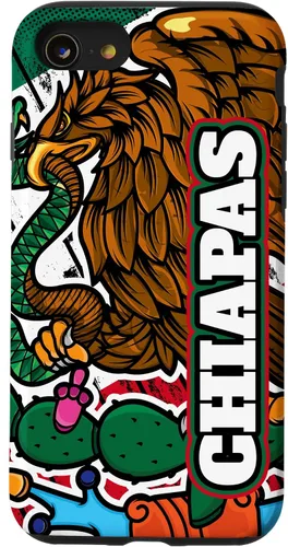 Vista 18 de Chiapas, Aguila de la Bandera de México - Carcasa para iPhone 17