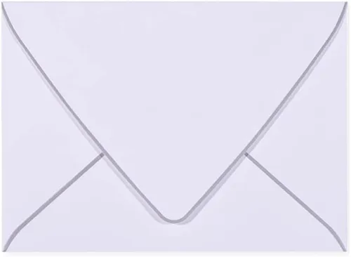 Vista 9 de Paquete de 50 sobres de invitación A6 negros de 4 x 6 pulgadas, autosellados, solapa en V, perfectos para baby shower, tarjetas de 4 x 6, bodas