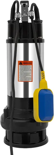 Vista 5 de Bomba de amoladora de aguas residuales, bomba de aguas residuales/efluentes de 3/4 HP con interruptor de flotador automático, bombas de desagüe