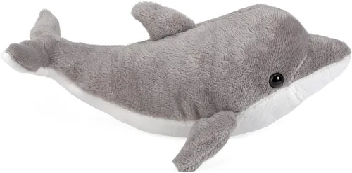 Vista 5 de Wild Republic - Peluche de delfín, animal de peluche, juguete de peluche, regalos para niños, criaturas marinas de 11 pulgadas