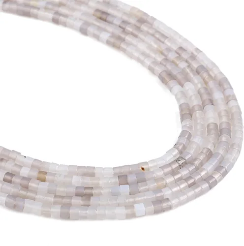 Vista 61 de BEADIA Cuentas Espaciadoras de Jade Natural Africano Planas Redondas Sueltas para Hacer Joyas con Abalorios 3mmx2mm 38cm