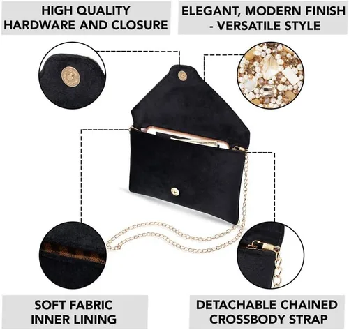 Vista 4 de Aheli Indian Potli Bags Gift for Women Evening Clutch Ethnic Bride Purse with Drawstring