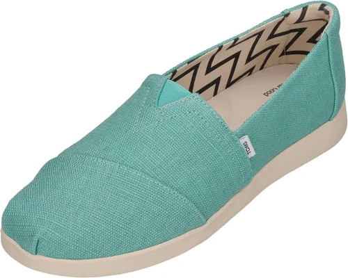 Vista 6 de TOMS Women's Alpargata Plus Slip On Espadrille, Textile Upper, Relaxed Fit, CloudBound Insole, Stretchy Easy On and Off