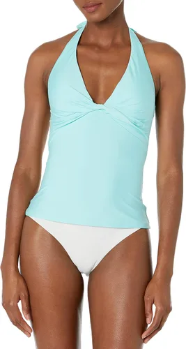 Vista 7 de DKNY Top tankini con cuello en V estándar para mujer