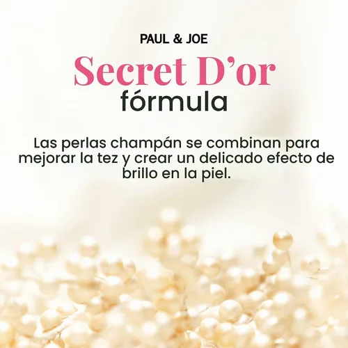 Vista 4 de Paul & Joe Base de maquillaje hidratante, base de maquillaje ligera, maquillaje de base transparente e iluminadora, base de maquillaje facial