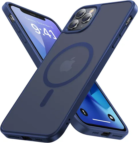Vista 9 de Funda magnética fuerte para iPhone 11 Pro Max, [compatible con MagSafe] funda protectora a prueba de golpes para iPhone 11 Pro Max de 6.5 pulgadas