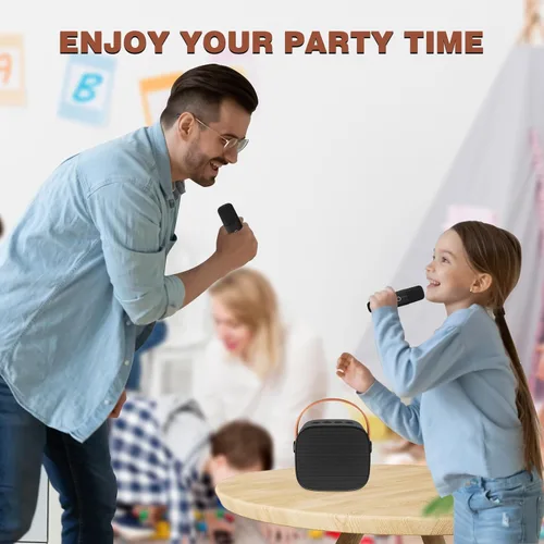 Vista 7 de IROO Mini máquina de karaoke para niños, los mejores regalos de Navidad y cumpleaños de 2025 para niñas y niños de 4, 5, 6, 7, 8, 9, 10, 12+ años