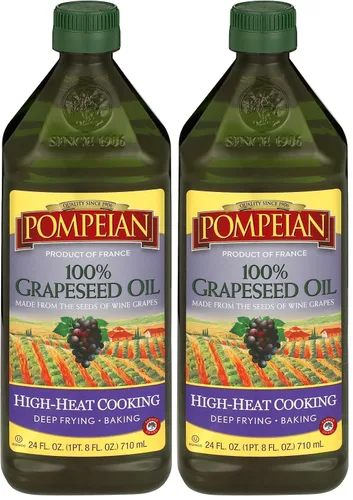 Vista 9 de Pompeian 100% aceite de semilla de uva - 68 fl oz (2 L) - Tamaño económico