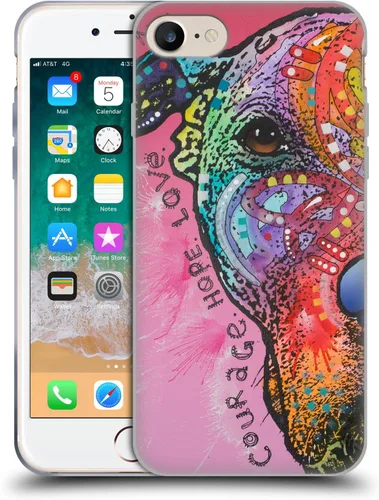 Vista 270 de Oficial Dean Russo perros 3 suave funda de Gel para Apple Iphone 7 Plus/8 Plus, Amy
