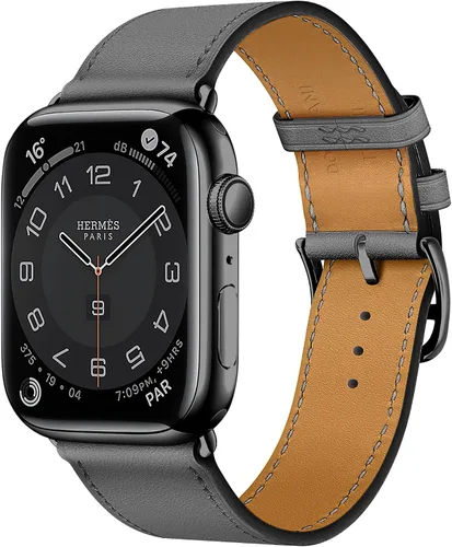 Vista 13 de LB1 - Correa de cuero para Apple Watch para mujeres y hombres, SE Ultra 2 de 1.575 in 1.732 in 1.811 in 1.654 in 1.772 in 1.614 in 1.496 in 1.929 in